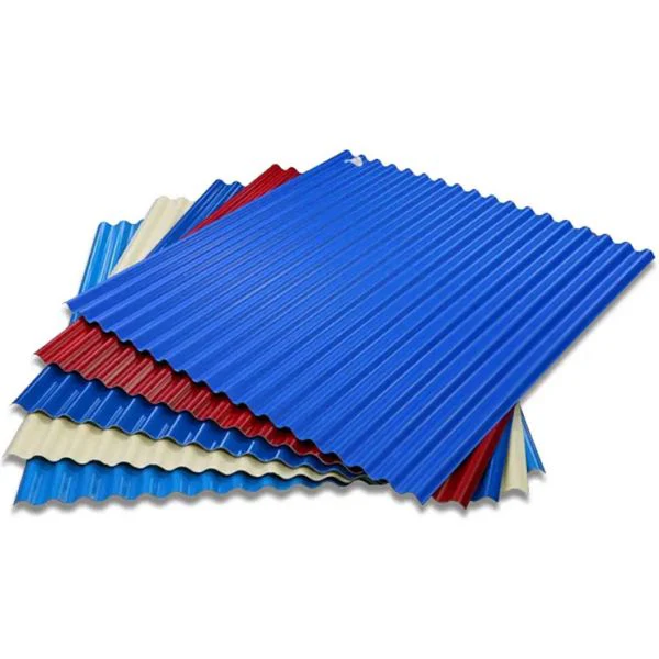 Vlnitá doska stavebného materiálu